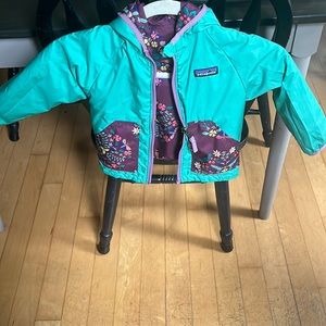 Girls reversible Patagonia jacket